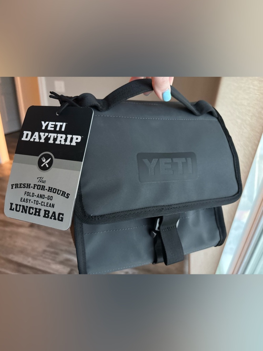 YETI Daytrip Black Lunch Bag - Insulated Carry NWT